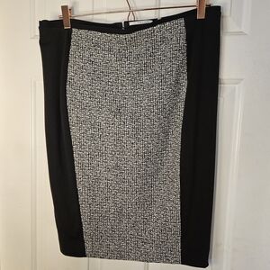 Alfani Monochrome Textured Pencil Skirt